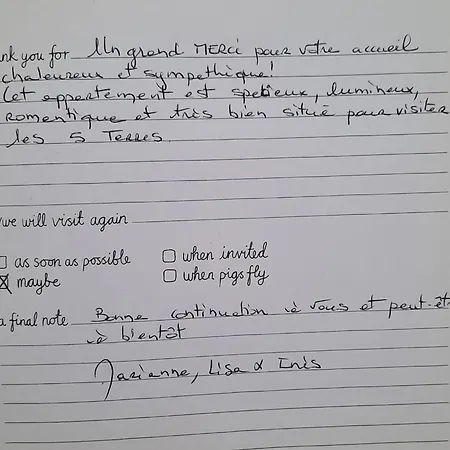 Апартаменты Dimora Stella Di Aprile Специя